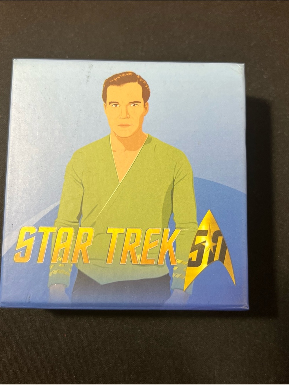 2016 Canada $10 Fine Silver Coin Star Trek: Captain Kirk Royal Canadian Mint
